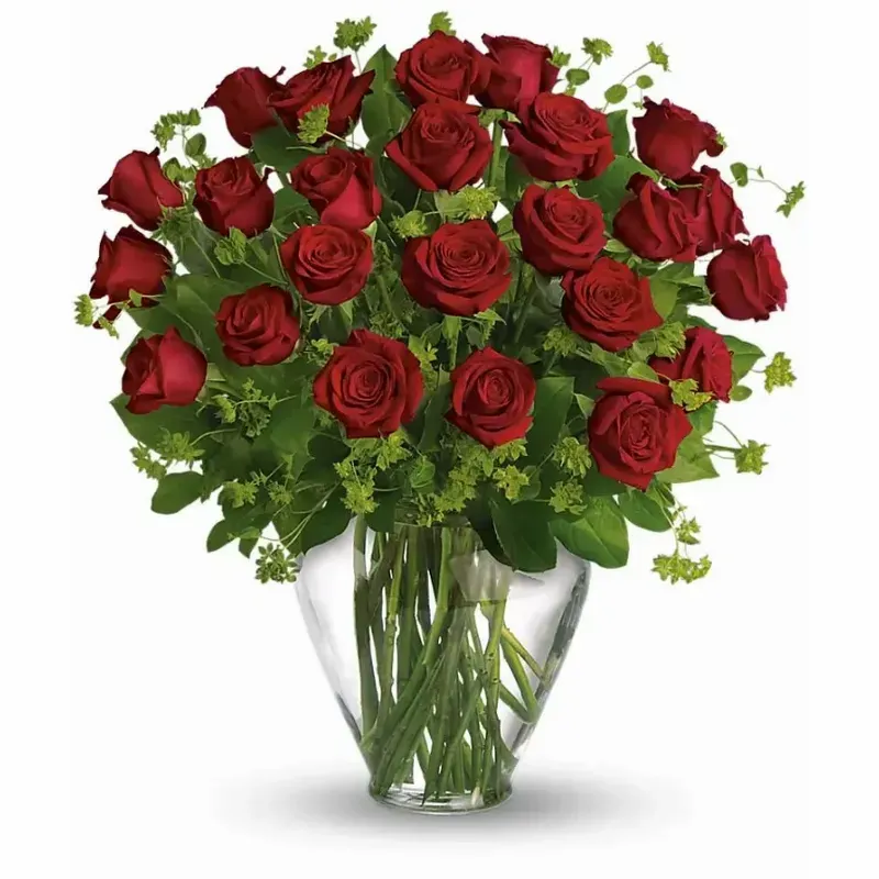 Two Dozen Roses in Fayetteville Georgia, Huddleston Florist