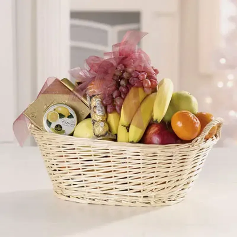 Fruit and Gourmet Basket in Fayetteville Georgia, Huddleston Florist