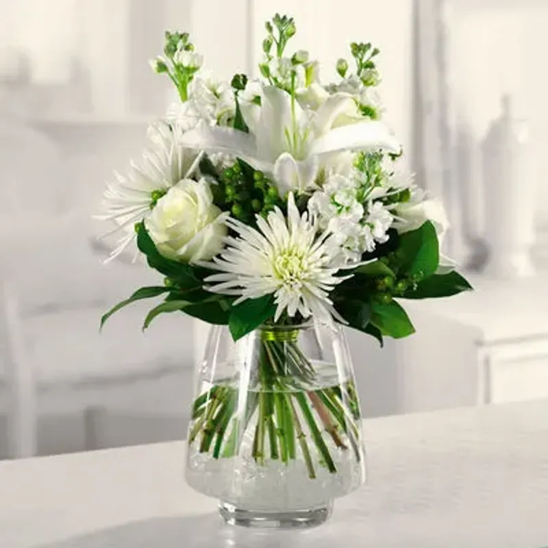 White Wonder in Fayetteville Georgia, Huddleston Florist